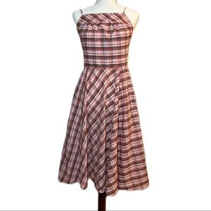Halter Swing Dress with Pockets